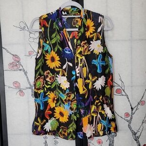 Kobi Halperin Lorena Silk Blend Bloyse Size Small